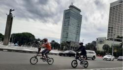 Kondisi Lalin Jalanan Jakarta Ramai Lancar di Hari Kedua Masuk Kerja Usai Lebaran