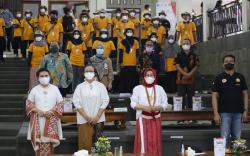 66 Pelaku UMKM di Kawasan Geopark Ciletuh Ikut Diklat Pemanfaatan Bambu<