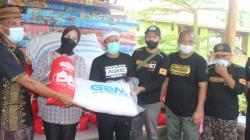 Pasukan Amal Saleh Serahkan Bantuan Bencana Banjir di Desa Isimu Raya