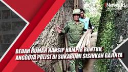 Video Bedah Rumah Hansip hampir Runtuh, Anggota Polisi di Sukabumi Sisihkan Gajinya