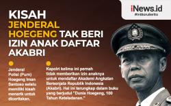 Infografis Kisah Jenderal Hoegeng Tak Izinkan Anak Daftar Akabri