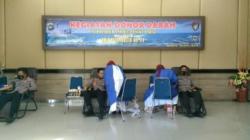 Sambut HUT ke-71 Polairud, Polres Bangka Barat Gelar Donor Darah