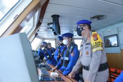 Cek Kesiapan Pengamanan WSBK di Sirkuit Mandalika, Kabaharkam Patroli Udara dan Laut