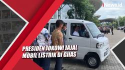 Video Presiden Jokowi Jajal Mobil Listrik di GIIAS 2021