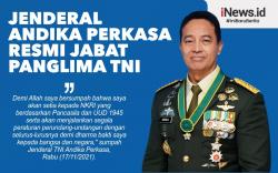 Infografis Jenderal Andika Perkasa Resmi Jadi Panglima TNI