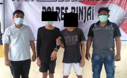 Transaksi Sabu di Kandang Kambing, 3 Pemuda di Binjai Ditangkap