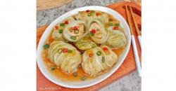 Ide Membuat Sawi Putih Gulung Isi Ayam, Sehat dan Enak