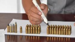 85 Butir Amunisi Berbagai Jenis Senjata Api Ditemukan di TPS Jayapura