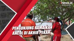 Belasan Ribu Pengunjung Ramaikan Ancol di Akhir Pekan