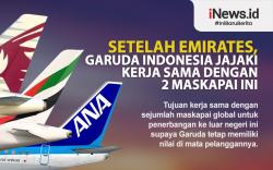 Infografis Garuda Indonesia Jajaki Kerja Sama dengan 2 Maskapai Lain