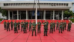 Kunjungan Kerja Perdana, Panglima TNI Jenderal Andika Perkasa Datangi Mabes AL 