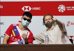 Wang Chi-lin Telat Datang ke Konpres Indonesia Open 2021, Antonsen: Juara Olimpiade Bebas!