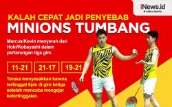 Infografis Alasan Minions Tumbang di Final Indonesia Masters 2021
