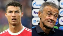 Luis Enrique Diminta Ronaldo Latih Man United, Jawabannya Singkat tapi Kocak