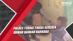 Polres Tebing Tinggi Gerebek Rumah Bandar Narkoba, 4 Tersangka Diamankan