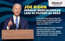 Infografis Joe Biden Berniat Nyapres Lagi 2024