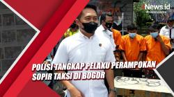 Polisi Tangkap Pelaku Perampokan Sopir Taksi di Bogor