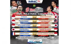 The Daddies dan Anthony Ginting Beraksi di 32 Besar Indonesia Open 2021 Hari Ini<