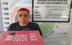 Edarkan Sabu, Pria Lansia di OKI Tertangkap saat Menunggu Pelanggan<