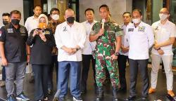Panglima TNI Jenderal Andika Perkasa Sambangi Rumah Ketua DPD LaNyalla
