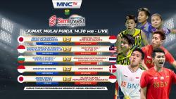 Wakil Tanah Air Jumpa Lawan Tangguh di Perempat Final Indonesia Open 2021