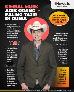 Infografis Kimbal Musk, Adik Orang Paling Tajir di Dunia