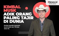 Infografis Kimbal Musk, Adik Orang Paling Tajir di Dunia