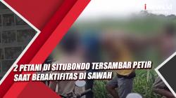 Video 2 Petani di Situbondo Tersambar Petir saat Beraktivitas di Sawah