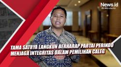 Video Tama Satrya Langkun Berharap Partai Perindo Menjaga Integritas dalam Pemilihan Caleg