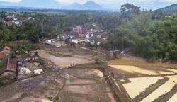 Penampakan dari Udara Dampak Banjir Bandang Garut