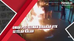 Kalah dari Persita Tangerang, Omah PSS Sleman Dibakar OTK