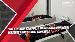 Video Ikut Kegiatan Kampus, 2 Mahasiswa Meninggal Terseret Arus Sungai Asokange