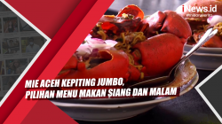 Video Mie Aceh Kepiting Jumbo, Pilihan Menu Makan Siang dan Malam