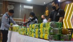 Polda Aceh Ungkap Peredaran 100 Kg Sabu Jaringan Internasional
