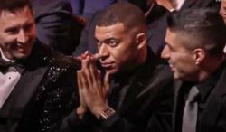 Begini Ekspresi Kesal Kylian Mbappe usai Finis ke-9 di Ranking Ballon dOr 2021