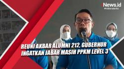 Reuni Akbar Alumni 212 di Bogor, Gubernur Ingatkan Jabar Masih PPKM Level 3
