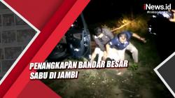 Penangkapan Bandar Besar Sabu di Jambi Diwarnai Belasan Tembakan Peringatan
