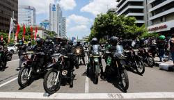 TNI-Polri Bubarkan Aksi Reuni 212