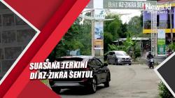 Suasana Terkini di Az-Zikra Sentul, Petugas Mulai Tinggalkan Lokasi