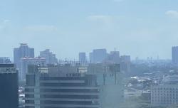 Gedung Cyber Kuningan Terbakar, Asap Masih Mengepul<
