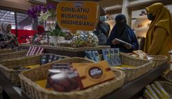 Antusiasme Pengunjung Hadiri Festival Cokelat Olahan di Palu