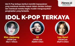 Infografis 12 Idol K-Pop Terkaya, Nomor 8 Asetnya Capai Rp1,1 Triliun