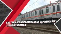 Video KRL Tujuan Tanah Abang Anjlok di Perlintasan Stasiun Sudimara