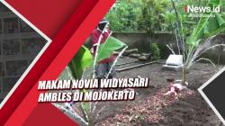 Video Makam Mahasiswi Novia Widyasari Ambles di Mojokerto