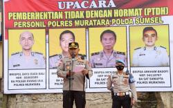 4 Polisi di Muratara Dipecat, Berikut Kasus dan Pangkat Terakhirnya<
