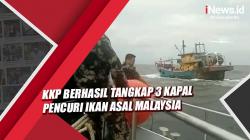Jelang Akhir Tahun, KKP Tangkap 3 Kapal Pencuri Ikan asal Malaysia