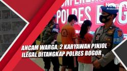 Ancam Warga, 2 Karyawan Pinjol Ilegal Ditangkap Polres Bogor