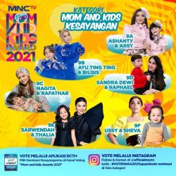 Bak Pinang Dibelah Dua! Inilah Kekompakan 6 Mom & Kids Kesayangan di Mom and Kids Awards 2021
