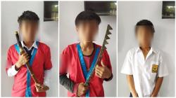 Hendak Serang Sekolah Lain, 3 Pelajar SMP di Sukabumi Bawa Samurai Ditangkap Polisi<