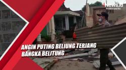 Angin Puting Beliung Terjang Bangka Selatan, Ratusan Rumah Warga Rusak